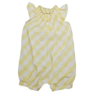 Carter's Butterfly sleeve jumper romper summer